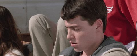 GIF of a man conveying Yikes